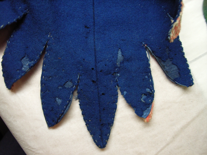 Interno della manica destra dopo il restauro